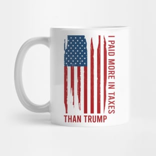 I Paid More In Taxes Than Donald Trump Mug